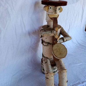 Vrtna figura saksofonist