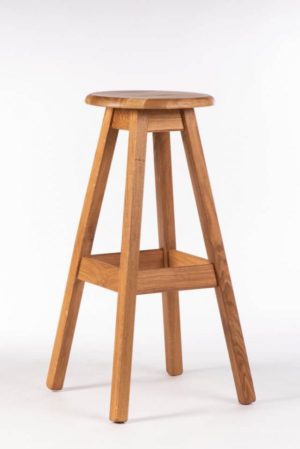 Barska stolica hrast 80 ili 70 cm