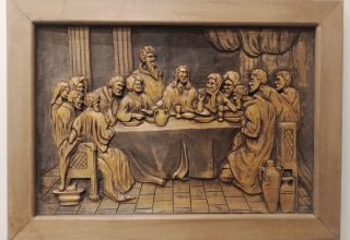 Slika duborez Posljednja večera