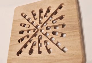 Drveni podmetač za vruče posuđe