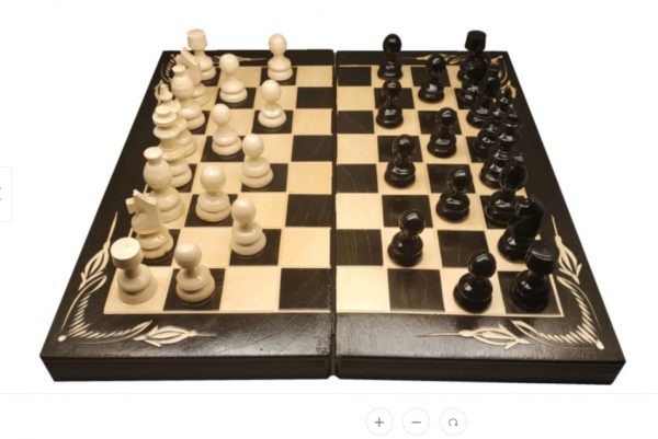 Šah i dame crni