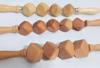 Masažer oklagija za maderoterapiju kocka