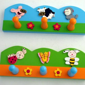 Vješalica 3 klina sa livadom