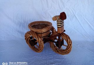 Pleteni bicikl srednji 35 cm