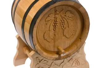 Bacvica okrugla rezbarena