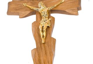 Križ rezbareni veliki tamni