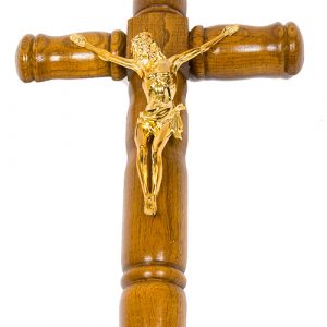 Križ tokareni veliki tamni