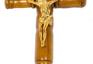 Križ tokareni veliki tamni