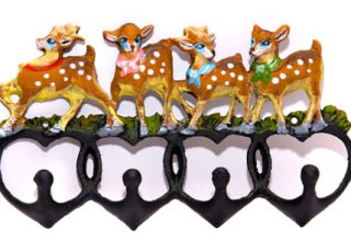 Metalna vješalica bambi