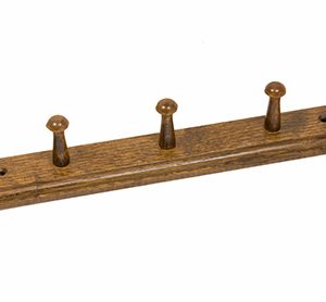 Vješalica 4 klina drvena tamna