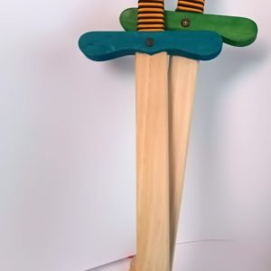 Mač šareni viteški