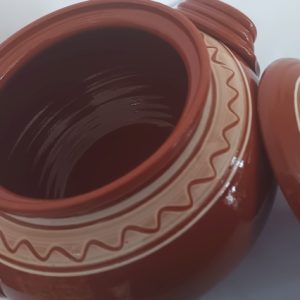 Glineni lonac sa glazurom 10 litara