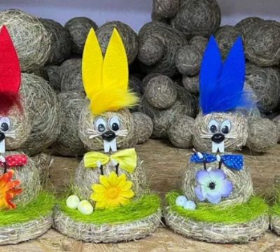 Uskrsni zec mali na vijencu