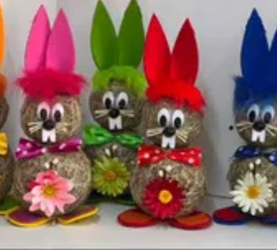 Uskrsni zec s papučama