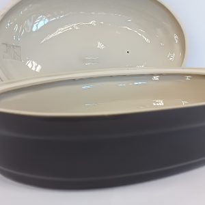 Peka ovalna 7 litara siva