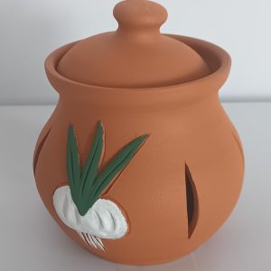 Glinena posuda za češnjak